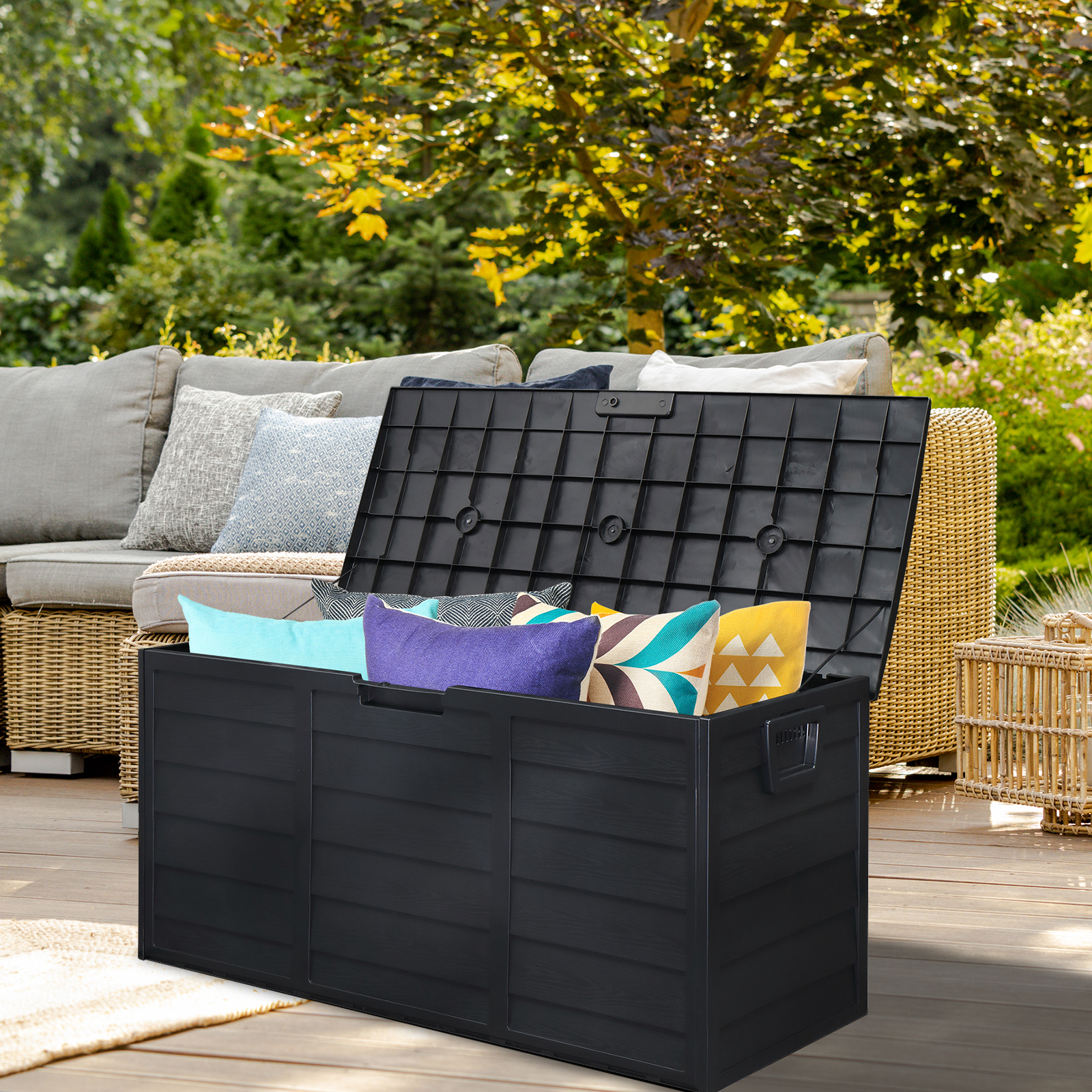 Smart Garden Storage - 75gal 280L Outdoor Garden Plastic Storage