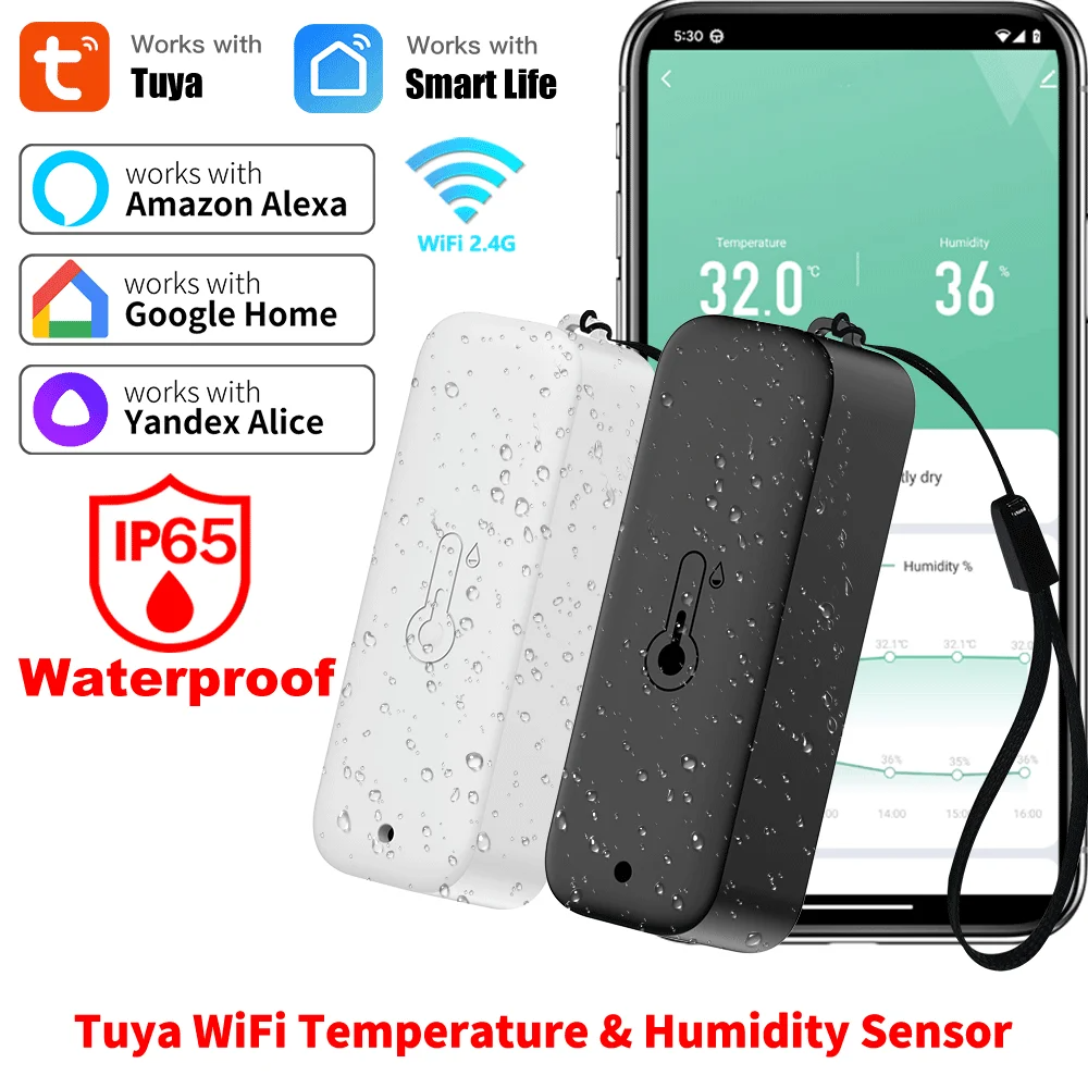 Smart Garden Arduino - Tuya Smart Life Temperature Humidity Sensor