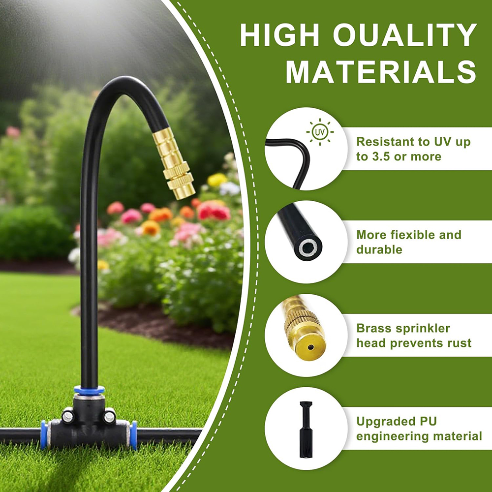 117Pcs Garden Irrigation Set,  - Yoocaa Smart Garden reseña y precio