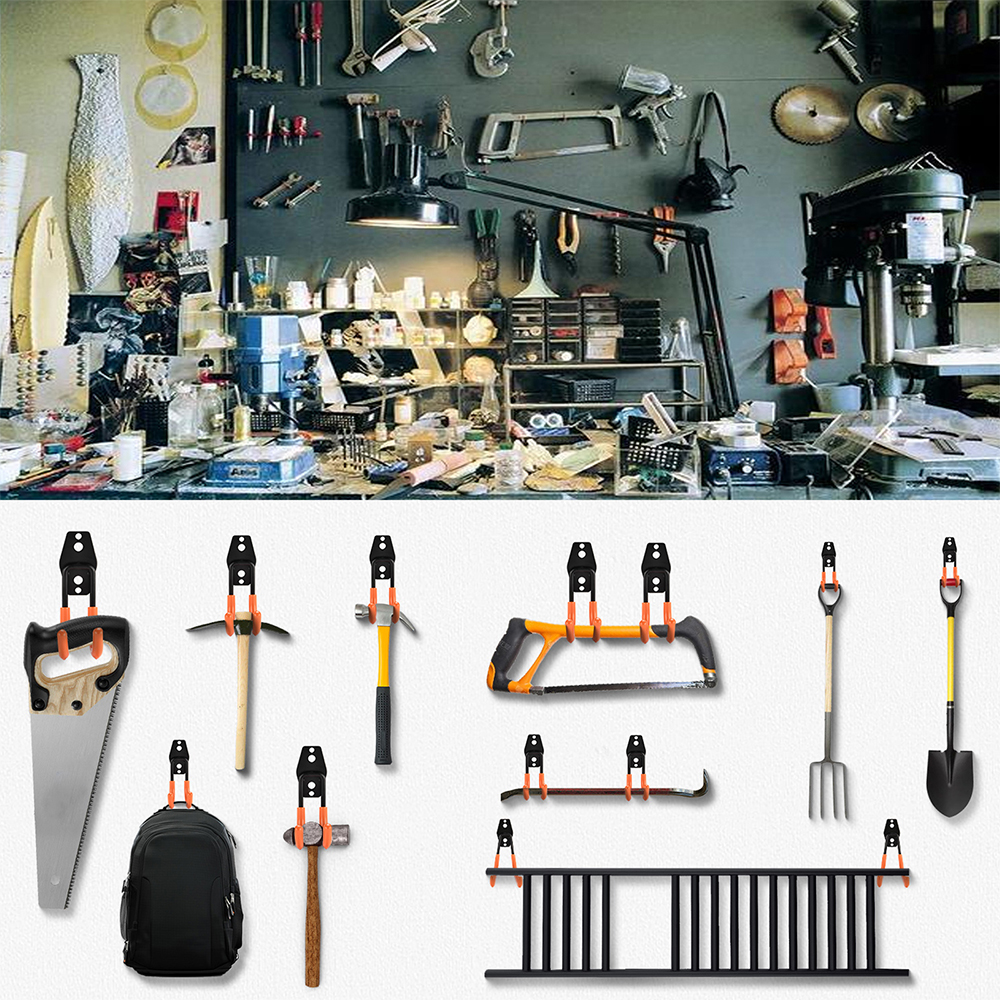 Heavy Duty Wall Mount Metal Ho - Smart Garden Storage reseña y precio