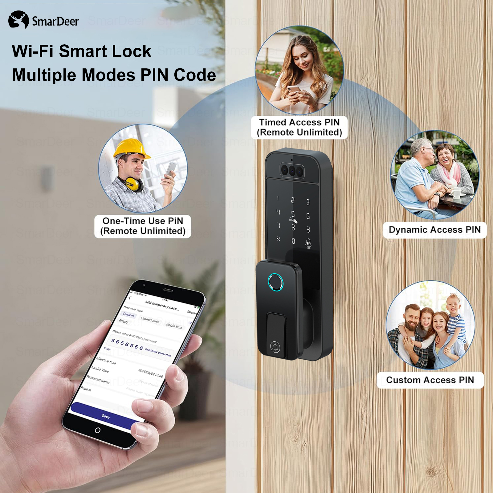 Waterproof Outdoor Smart Door  - Smart Garden Indoor reseña y precio