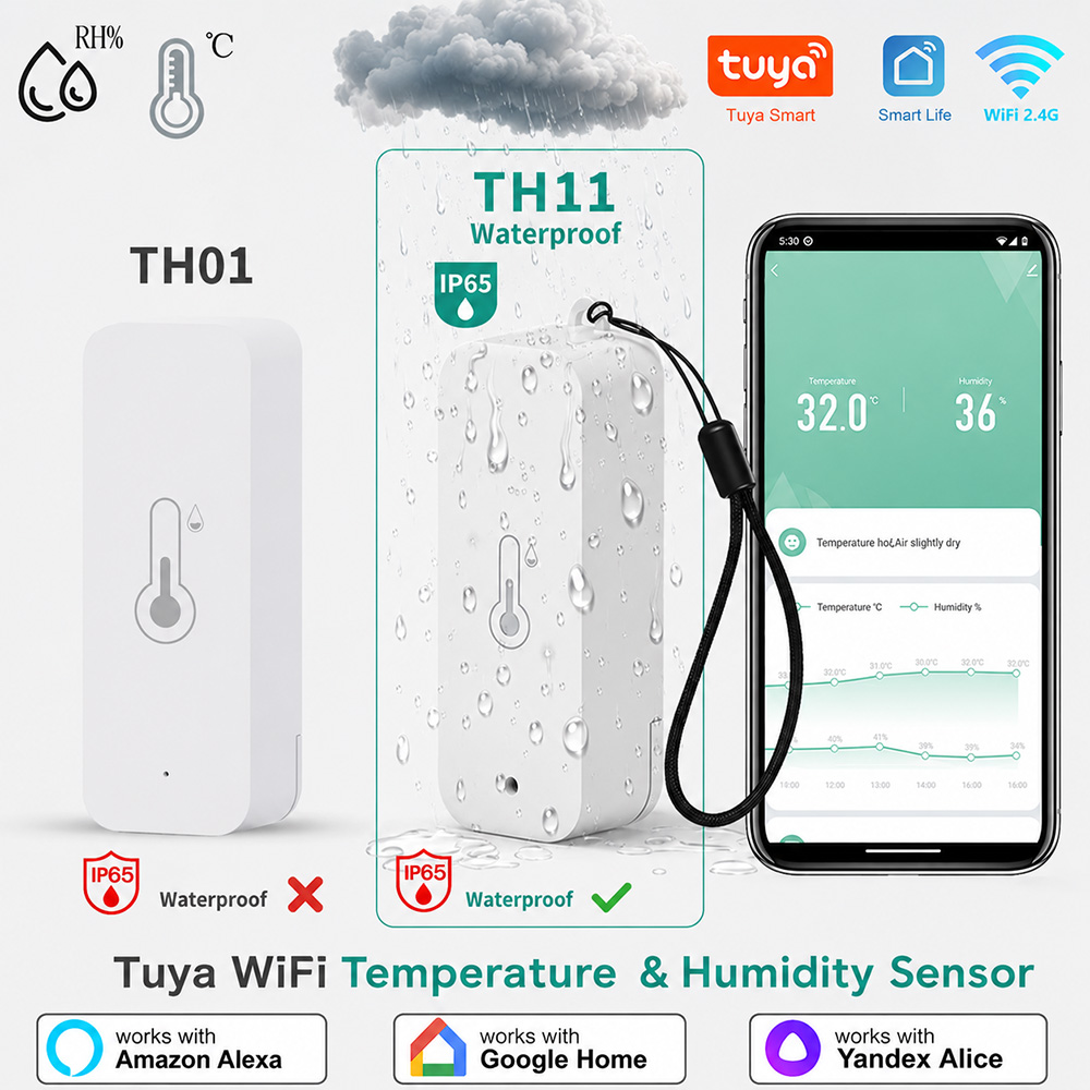 IP65 Waterproof Tuya WiFi Outd - Smart Garden Arduino reseña y precio