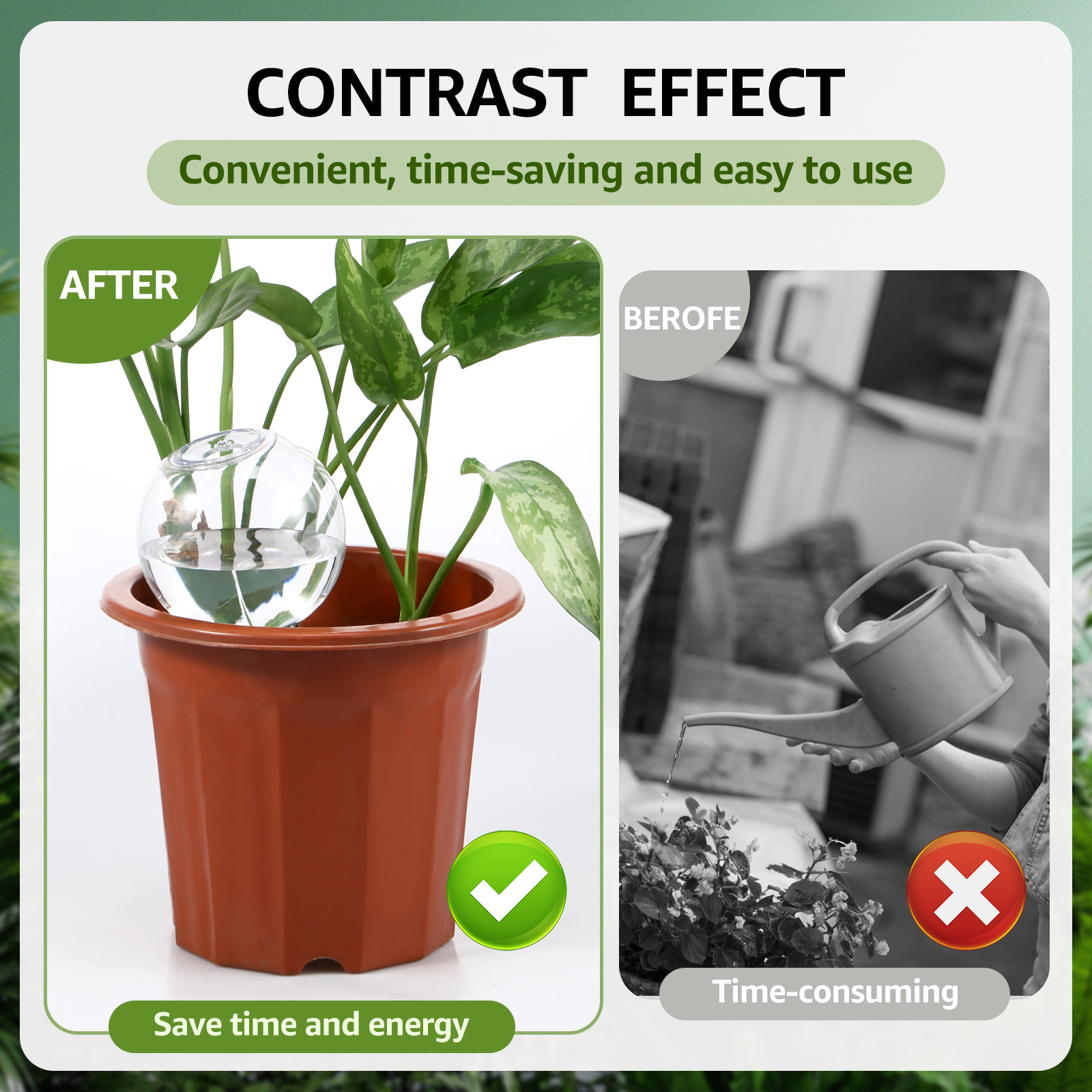 2/4Pcs 500ML Automatic Drip Ir - Yoocaa Smart Garden reseña y precio