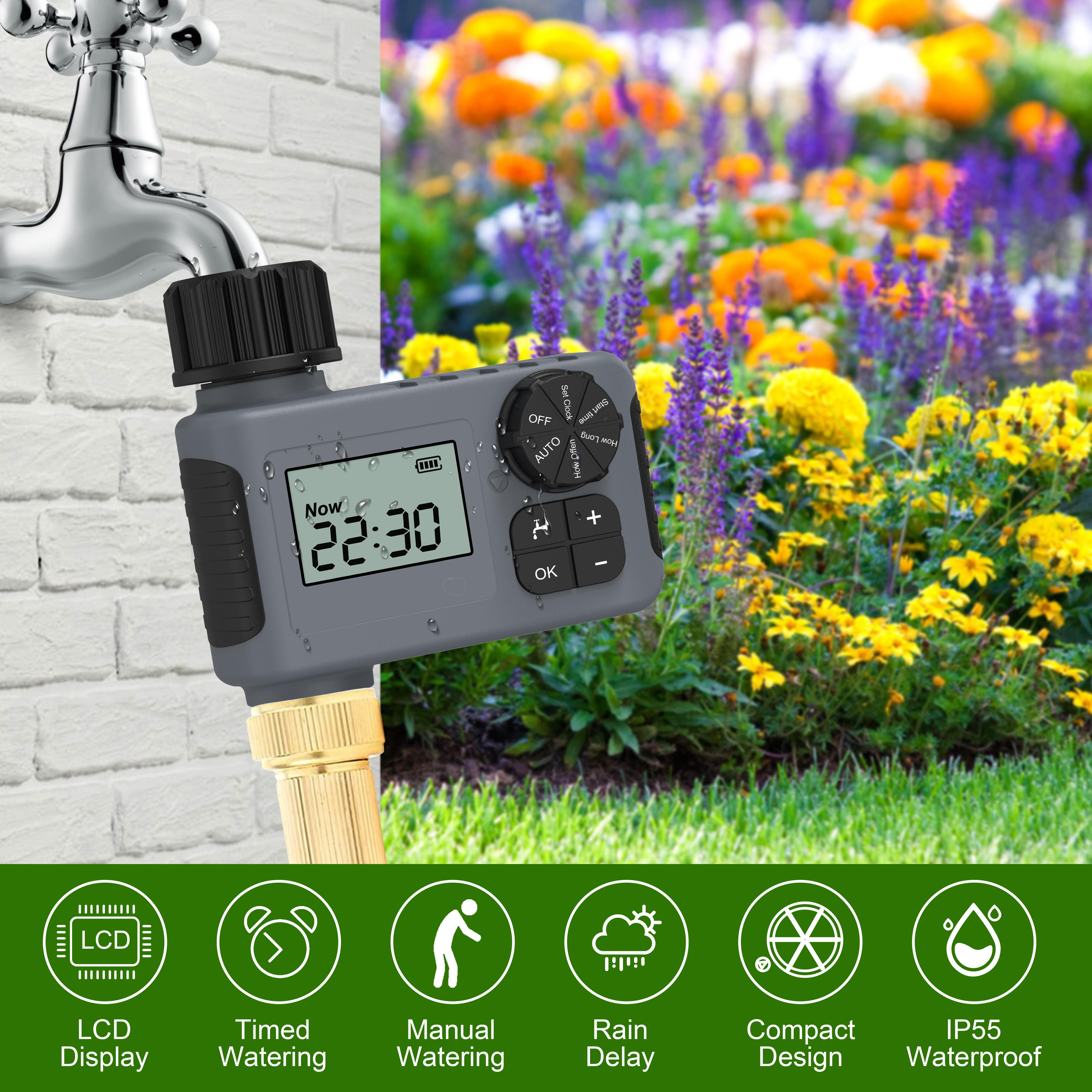 Automatic watering timer intel - Yoocaa Smart Garden reseña y precio