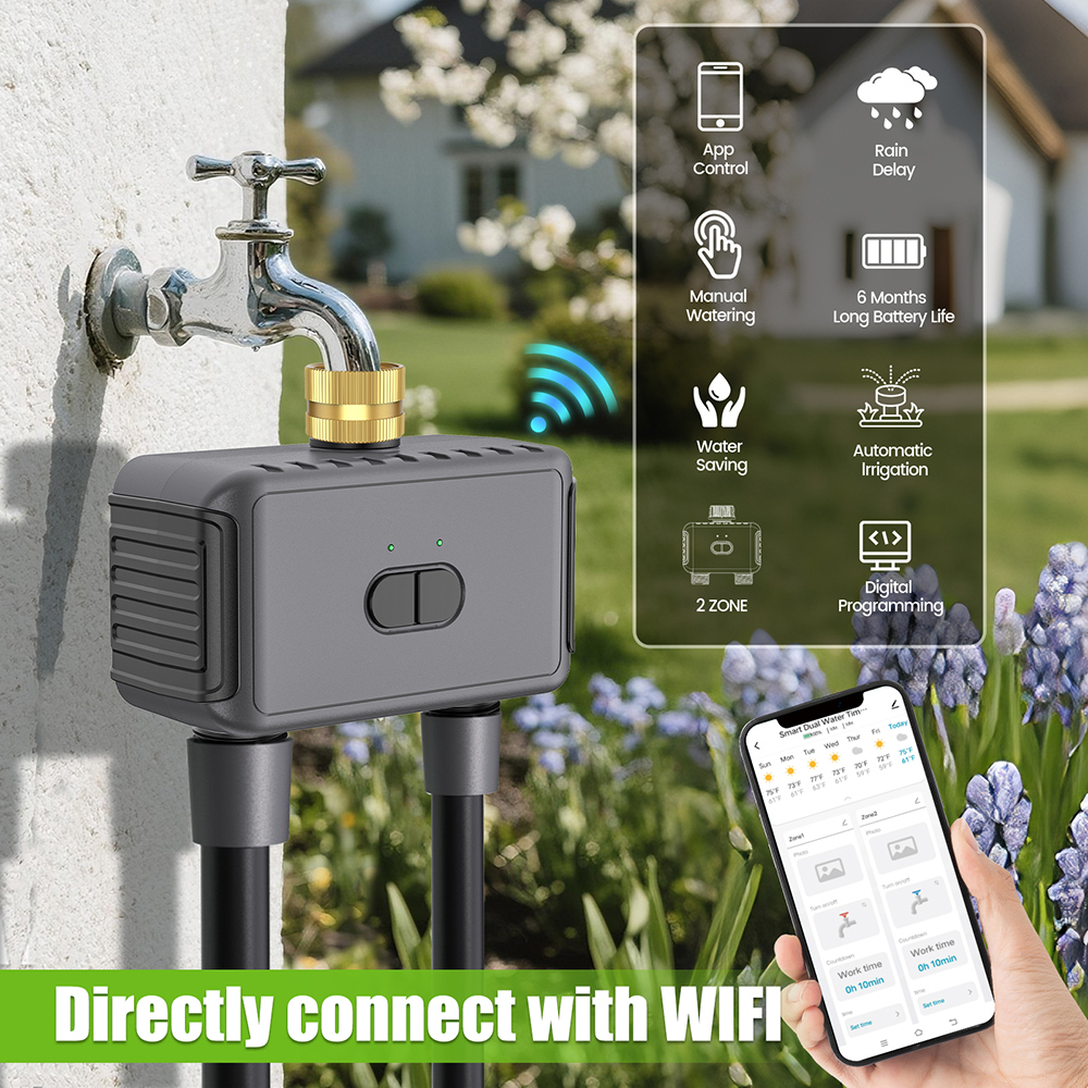 Wifi Automatic Water Timer Dua - Yoocaa Smart Garden reseña y precio