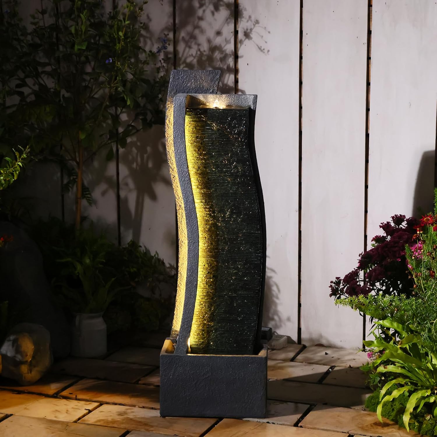 43H Modern Outdoor Water Fount - Smart Garden Indoor reseña y precio