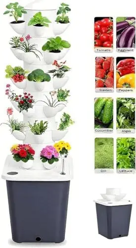Vertical Hydroponic Garden Sys - Smart Garden Indoor reseña y precio