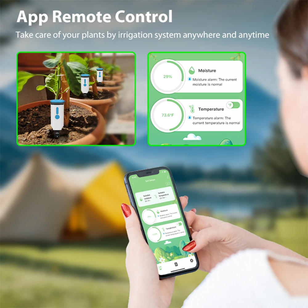 Haozee Tuya Smart WiFi Soil Mo - Smart Urban Garden reseña y precio