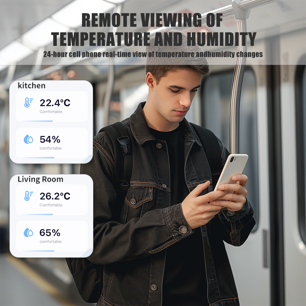 Tuya WiFi Temperature and Humi - Smart Garden Indoor reseña y precio