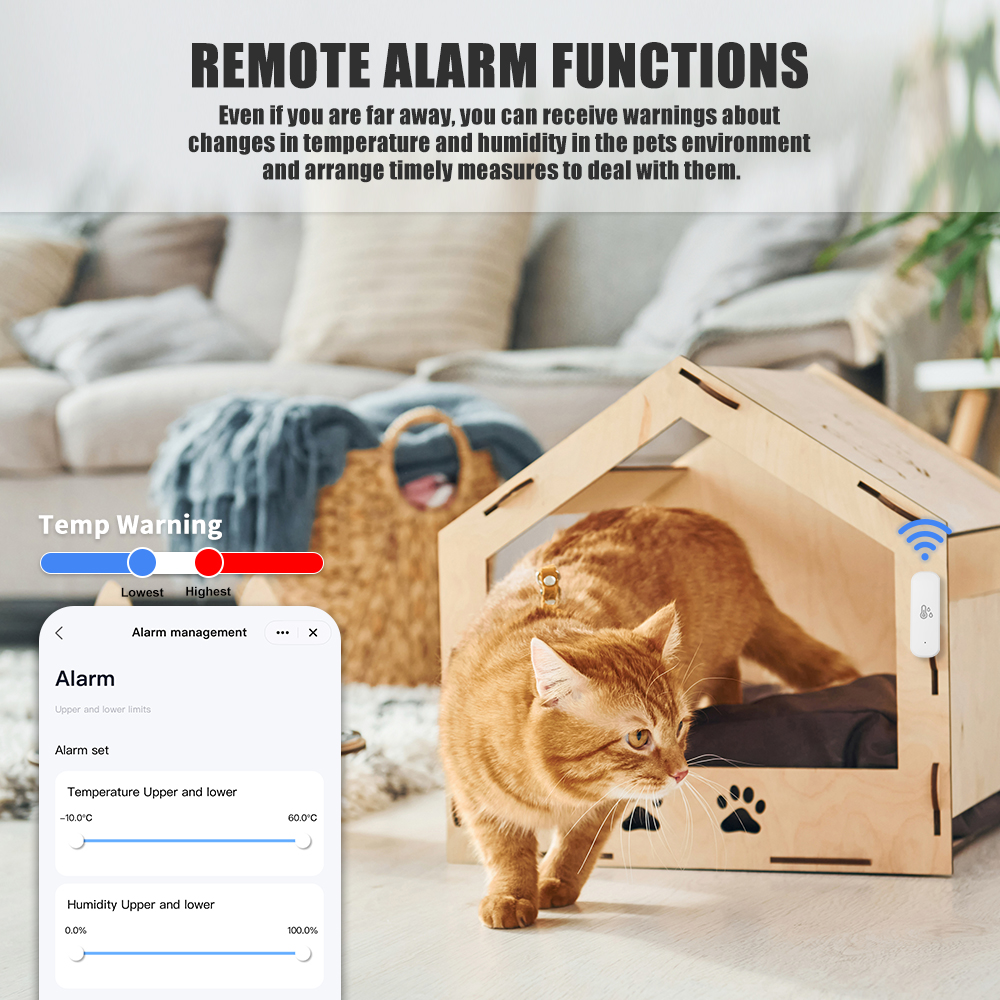Tuya WiFi Temperature and Humi - Smart Garden Indoor reseña y precio
