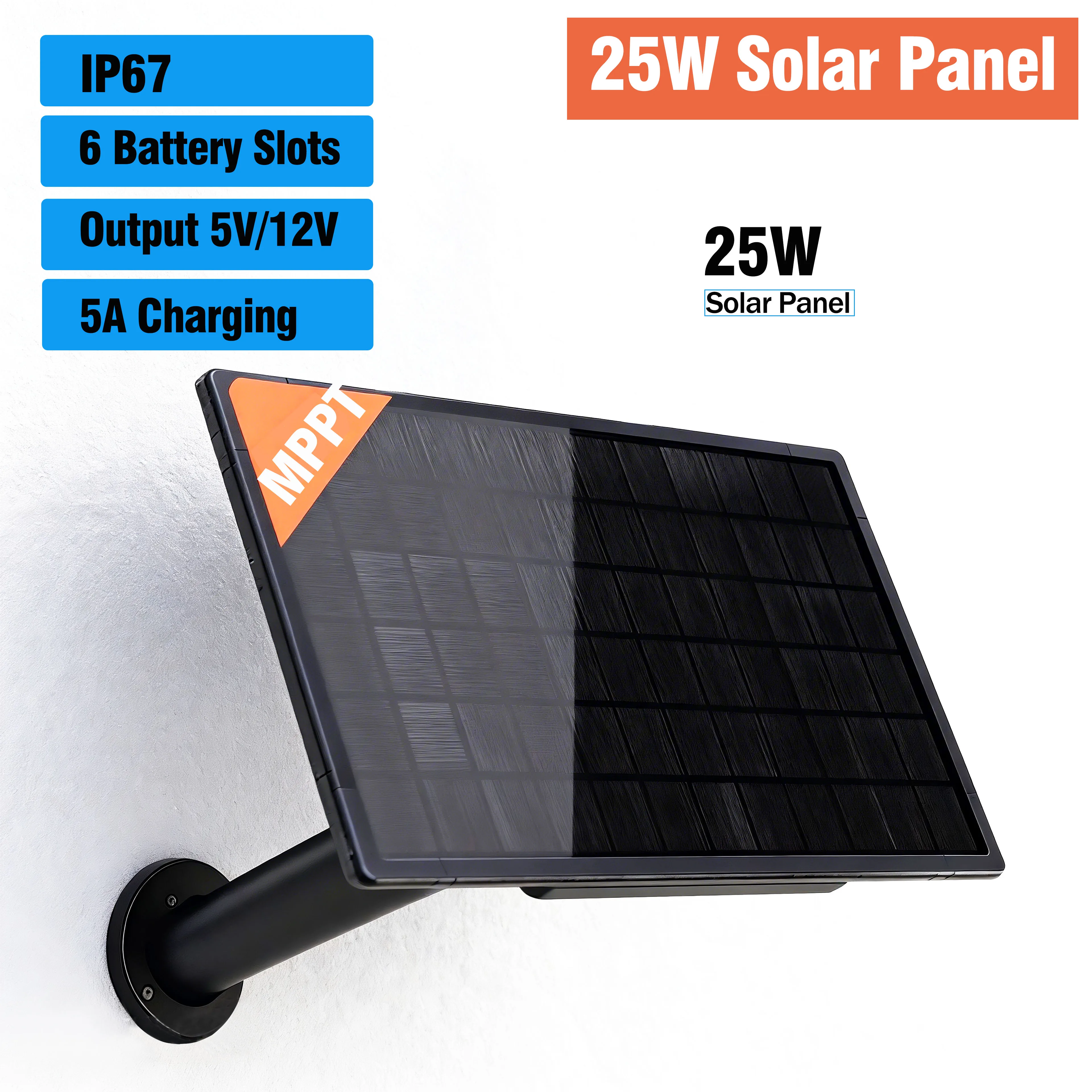 25W MPPT Solar Panel Module Ba - Smart Garden Arduino reseña y precio