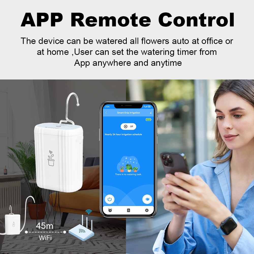 WiFi Smart Drip Irrigation Aut - Yoocaa Smart Garden reseña y precio