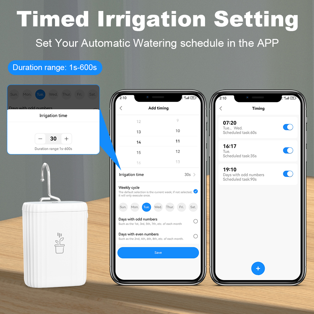 WiFi Smart Drip Irrigation Aut - Yoocaa Smart Garden reseña y precio