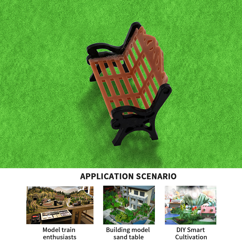 5Pcs Miniature Park Bench 1:75 - Smart Garden Diy reseña y precio