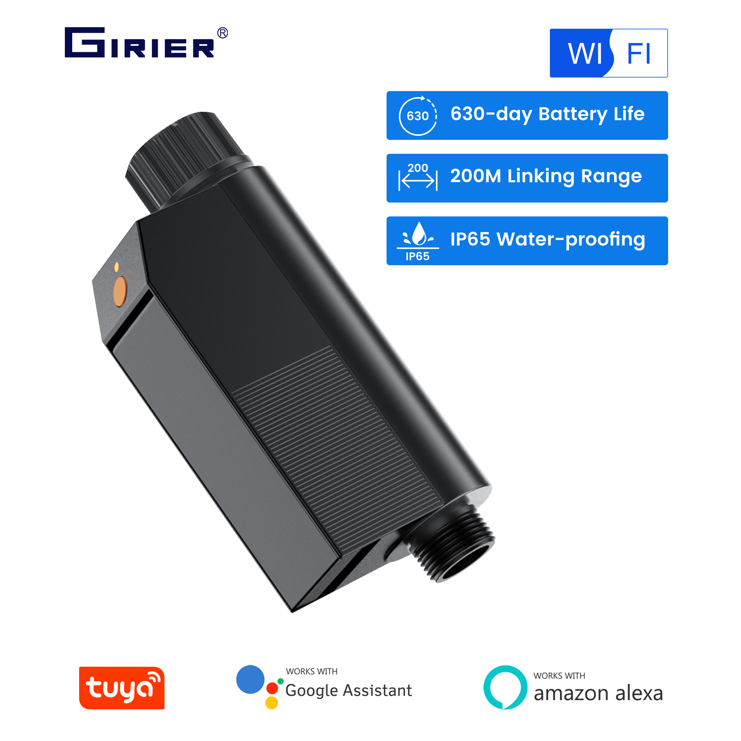 GIRIER Tuya Smart Water Timer  - Smart Garden Hose reseña y precio