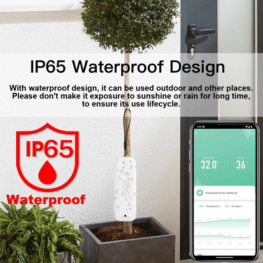 Tuya WiFi Temperature Humidity - Smart Garden Arduino reseña y precio
