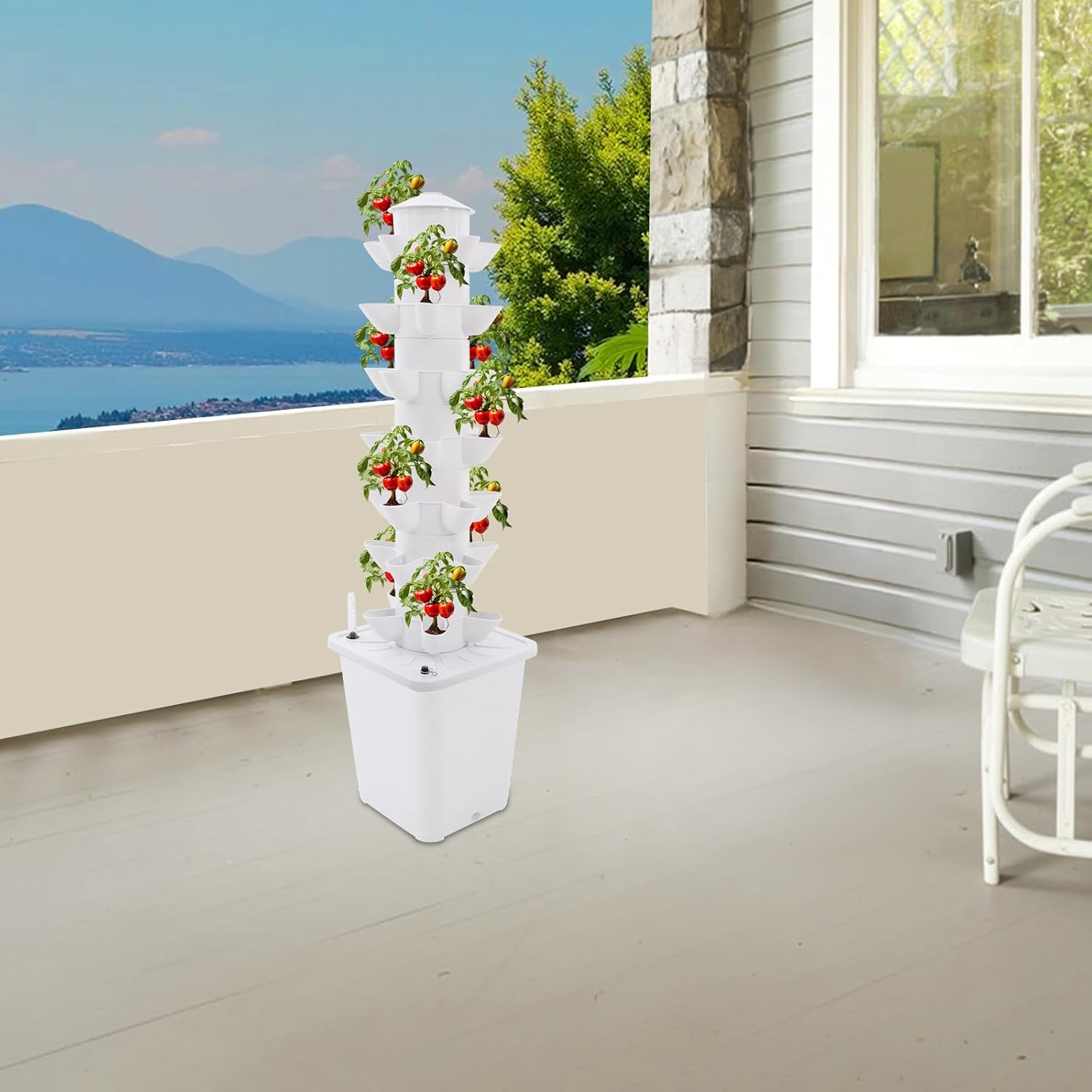 Vertical Hydroponic Growing Sy - Smart Garden Indoor reseña y precio