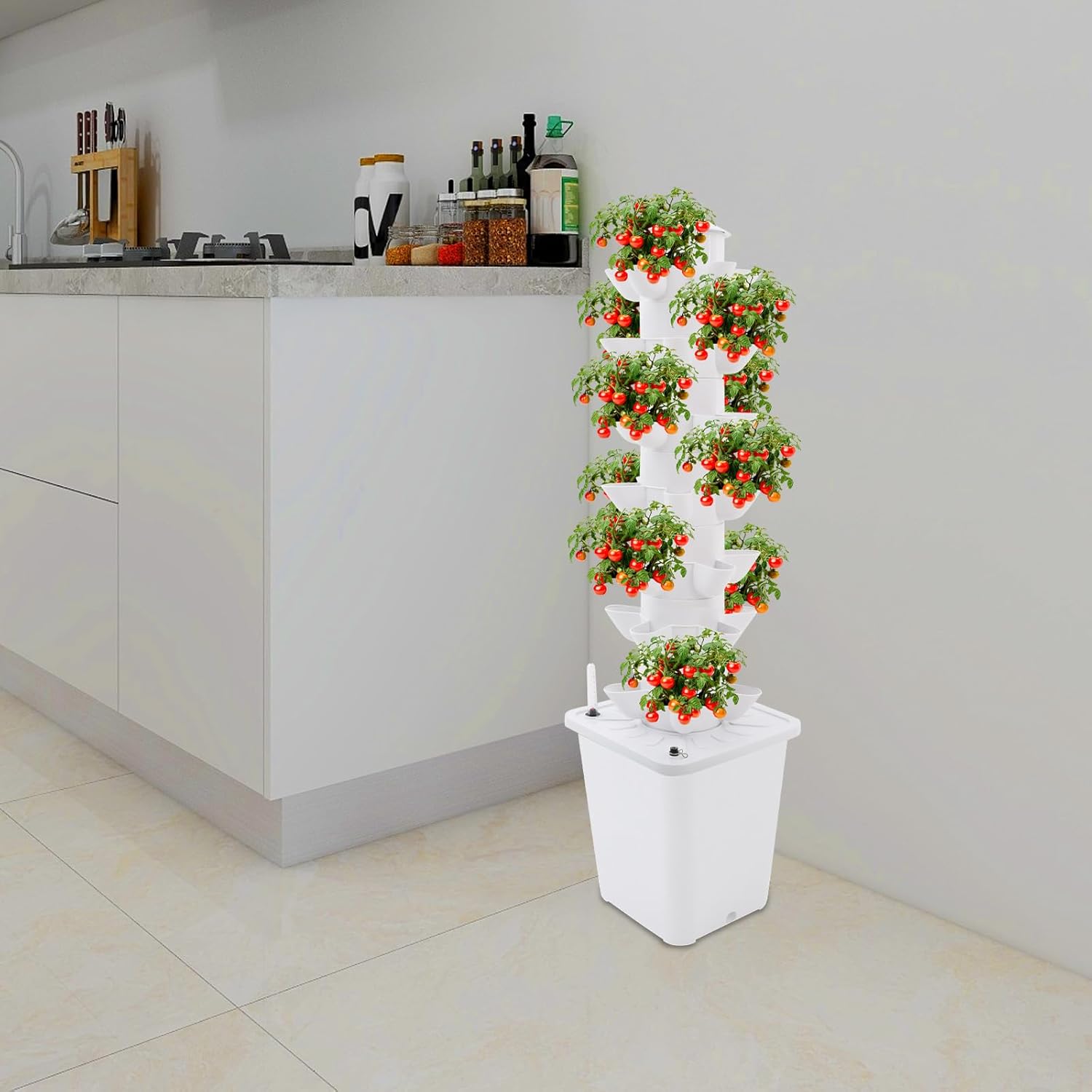 Vertical Hydroponic Growing Sy - Smart Garden Indoor reseña y precio