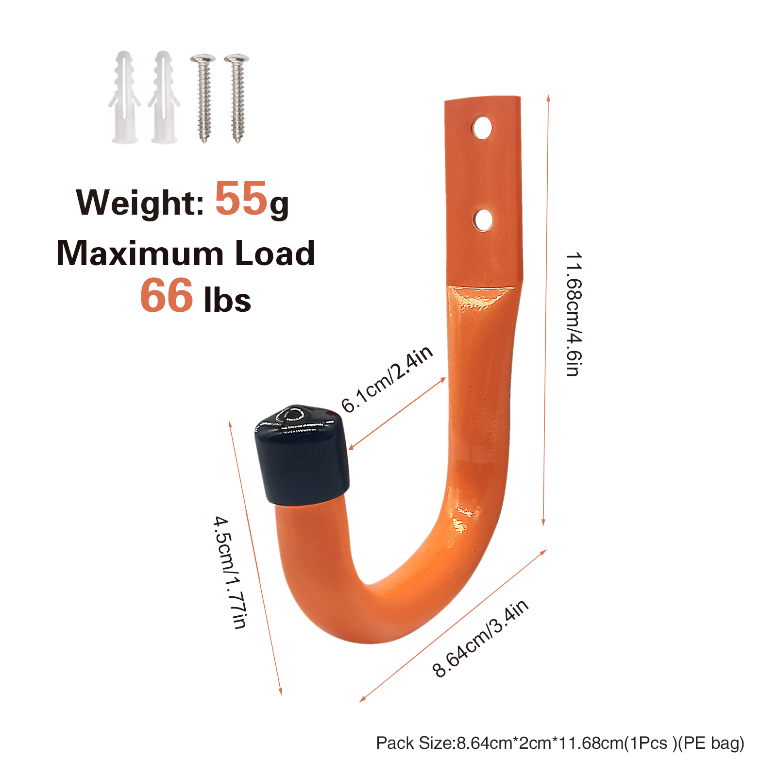 6PCS New Orange Anti-slip Gara - Smart Garden Storage reseña y precio