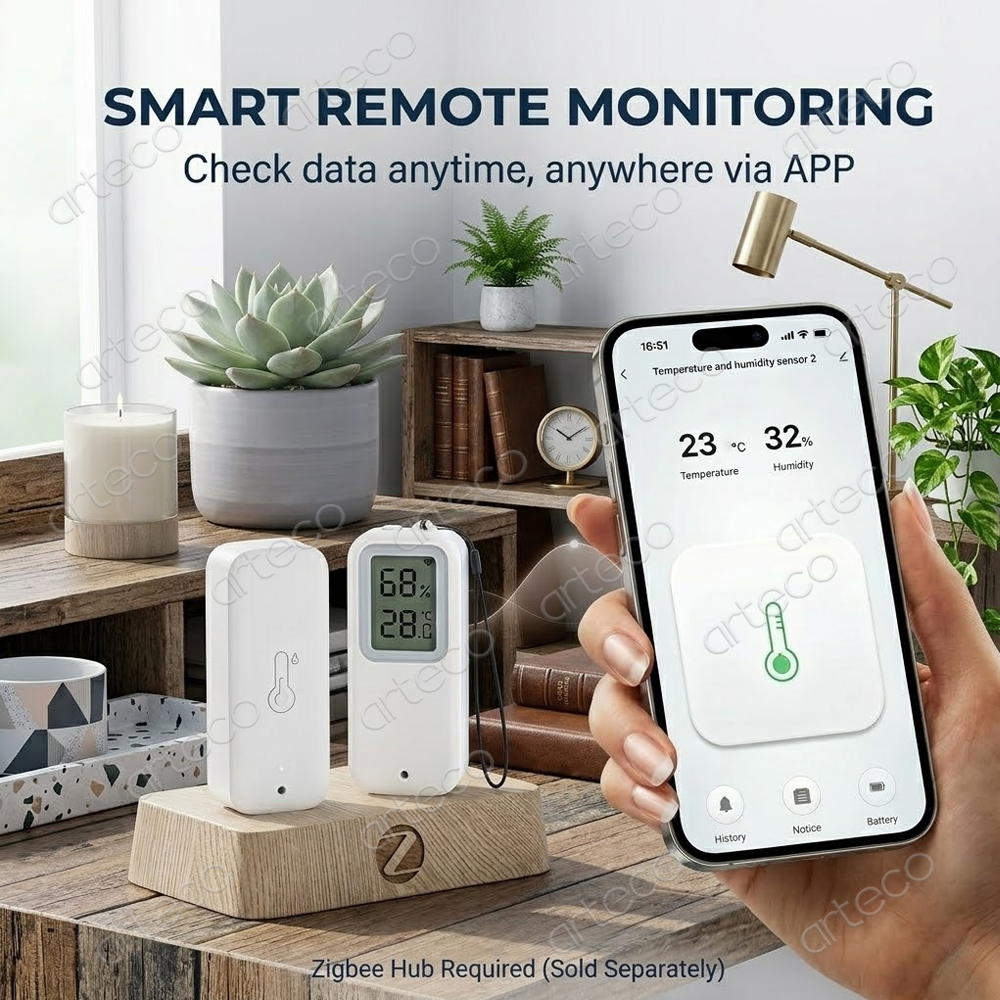 Zigbee 3.0 Temperature Humidit - Smart Garden Arduino reseña y precio