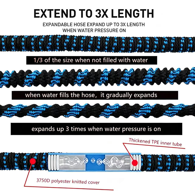 25FT-100FT Garden Hose Expanda - Smart Garden Diy reseña y precio