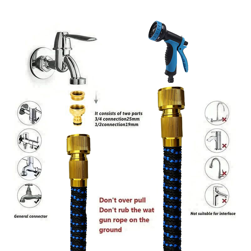25FT-100FT Garden Hose Expanda - Smart Garden Diy reseña y precio