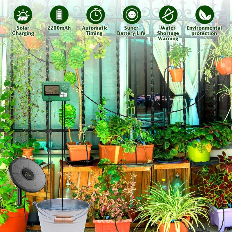 Solar Irrigation Equipment Gre - Smart Urban Garden reseña y precio
