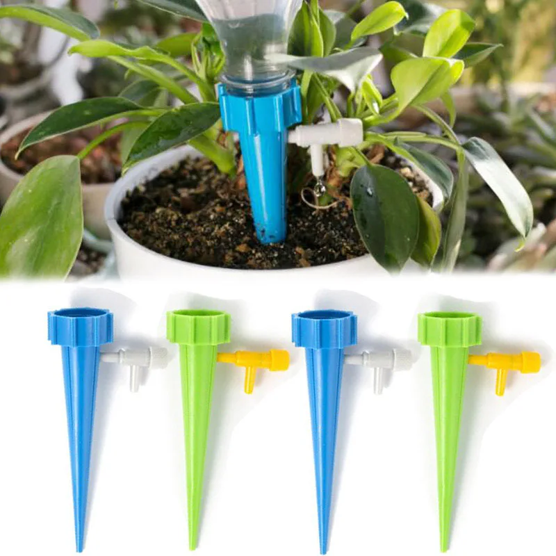 6/12pcs Adjustable Drip Irriga - Smart Urban Garden reseña y precio