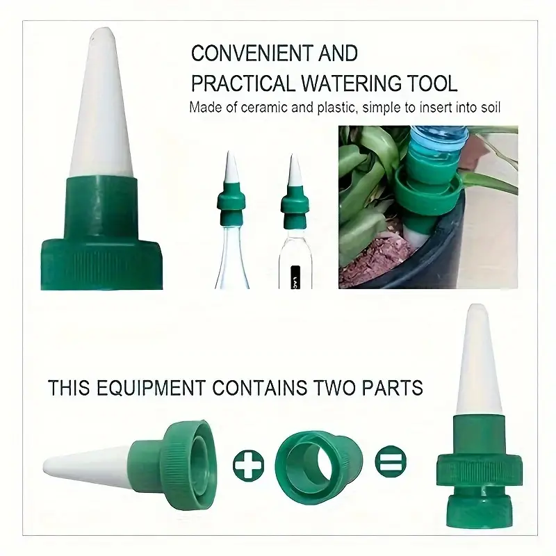 4Pcs Automatic Plant Drip Irri - Yoocaa Smart Garden reseña y precio