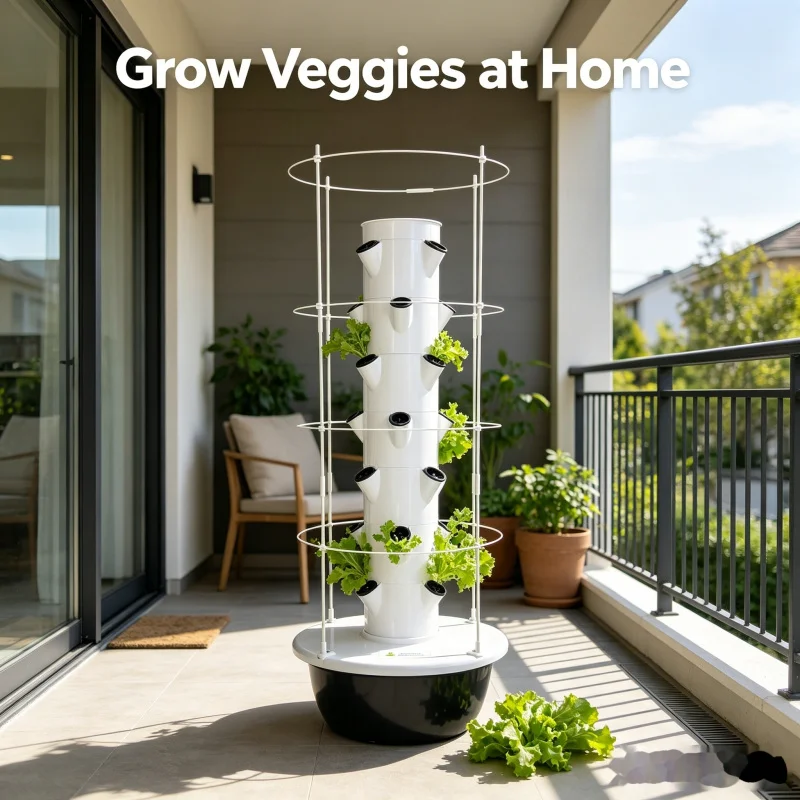 Smart Vertical Hydroponic Towe - Smart Garden Indoor reseña y precio