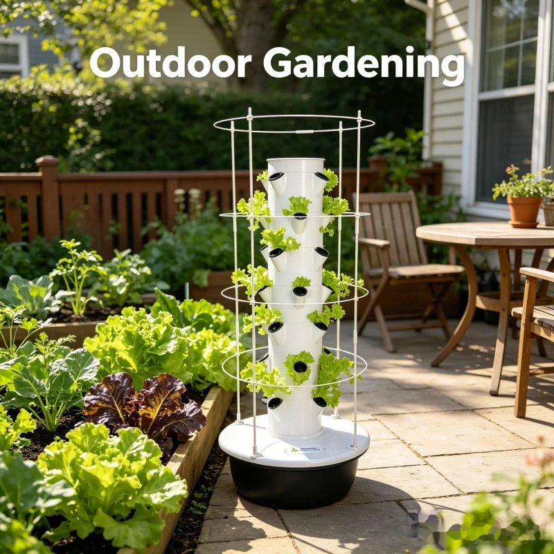 Smart Vertical Hydroponic Towe - Smart Garden Indoor reseña y precio