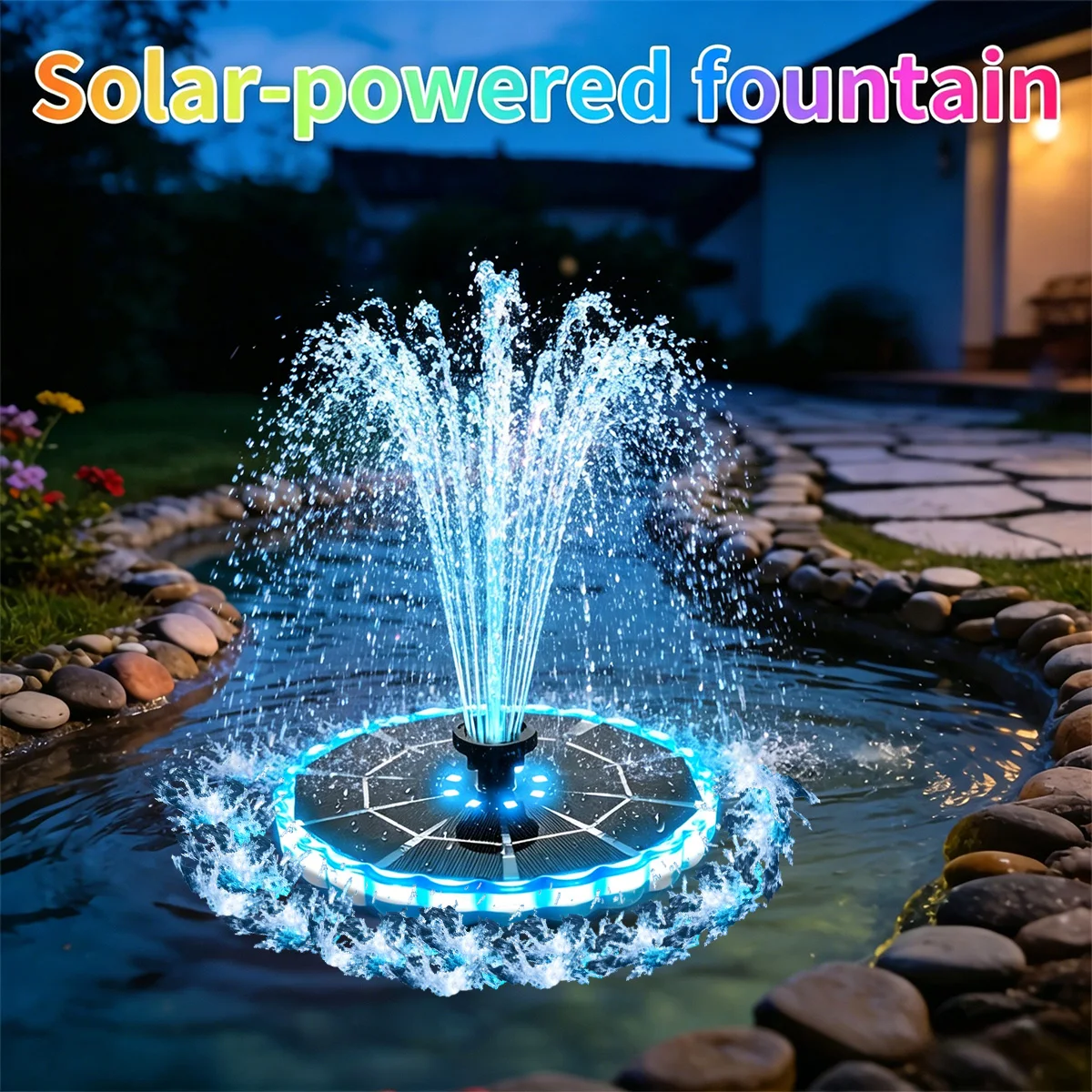 3.5W Outdoor Solar Fountain fo - Smart Garden Indoor reseña y precio