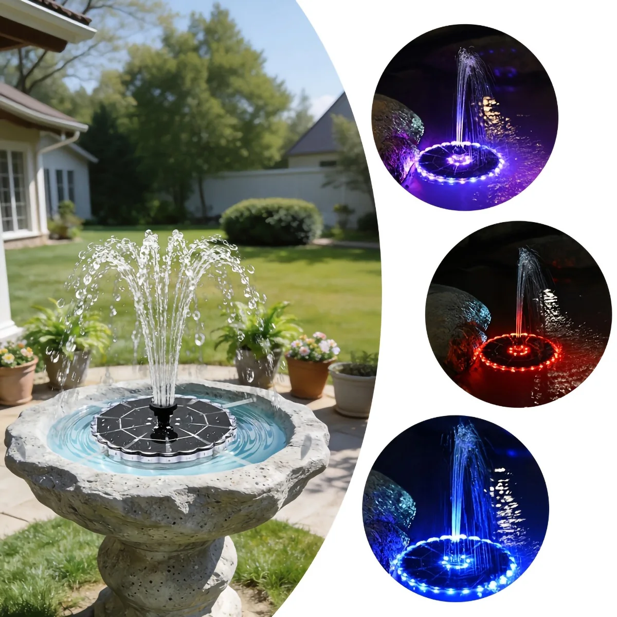 3.5W Outdoor Solar Fountain fo - Smart Garden Indoor reseña y precio