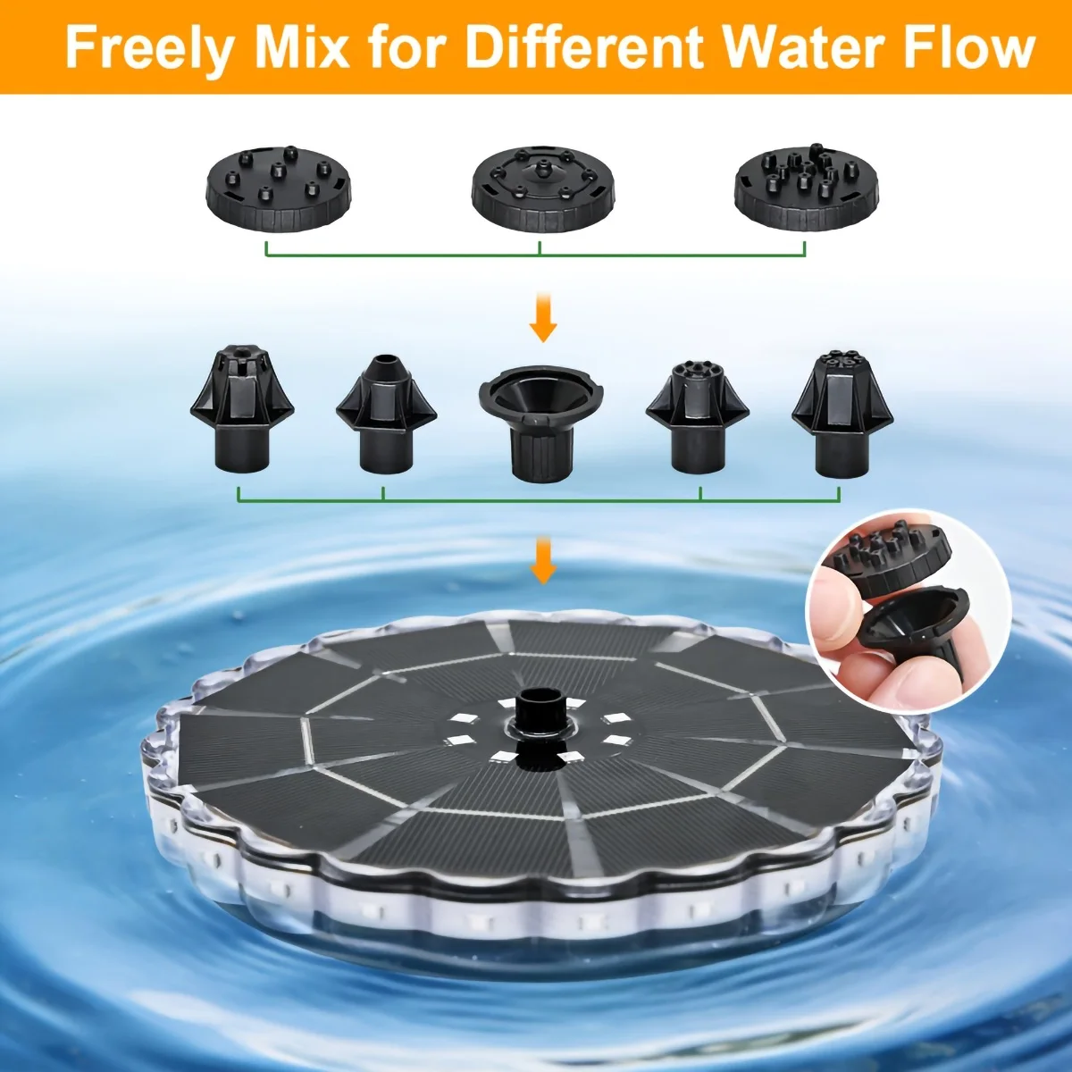 3.5W Outdoor Solar Fountain fo - Smart Garden Indoor reseña y precio
