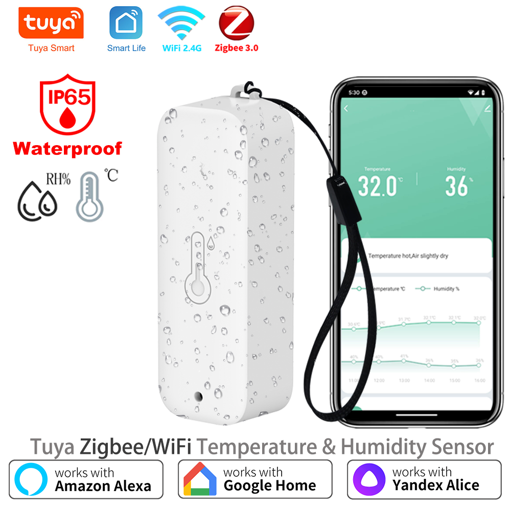 Tuya Zigbee/WiFi Outdoor Tempe - Smart Garden Arduino reseña y precio