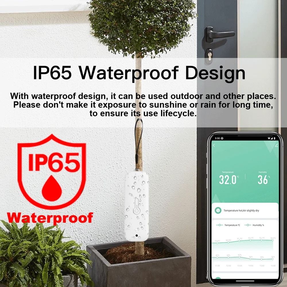 Tuya Zigbee/WiFi Outdoor Tempe - Smart Garden Arduino reseña y precio