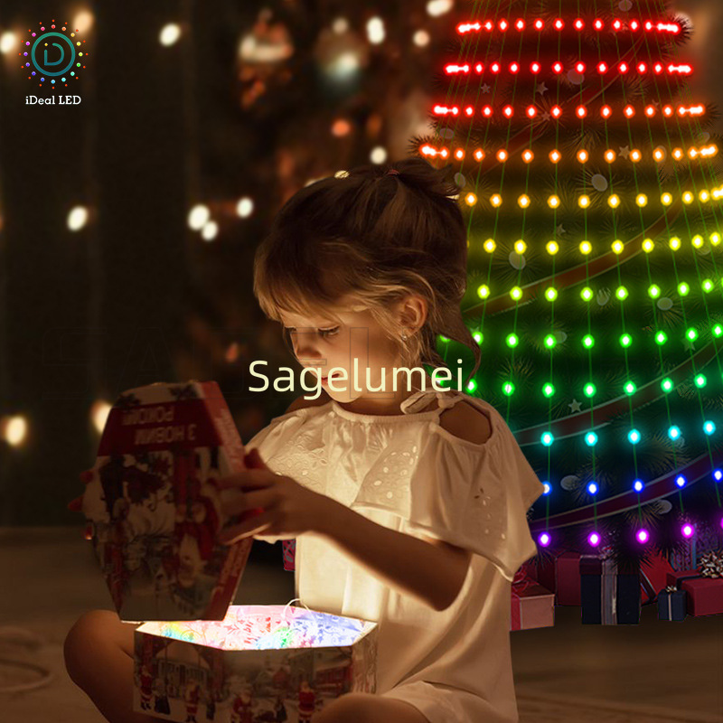 RGBIC 400LEDs Christmas Lights - Smart Garden Lights Uk reseña y precio