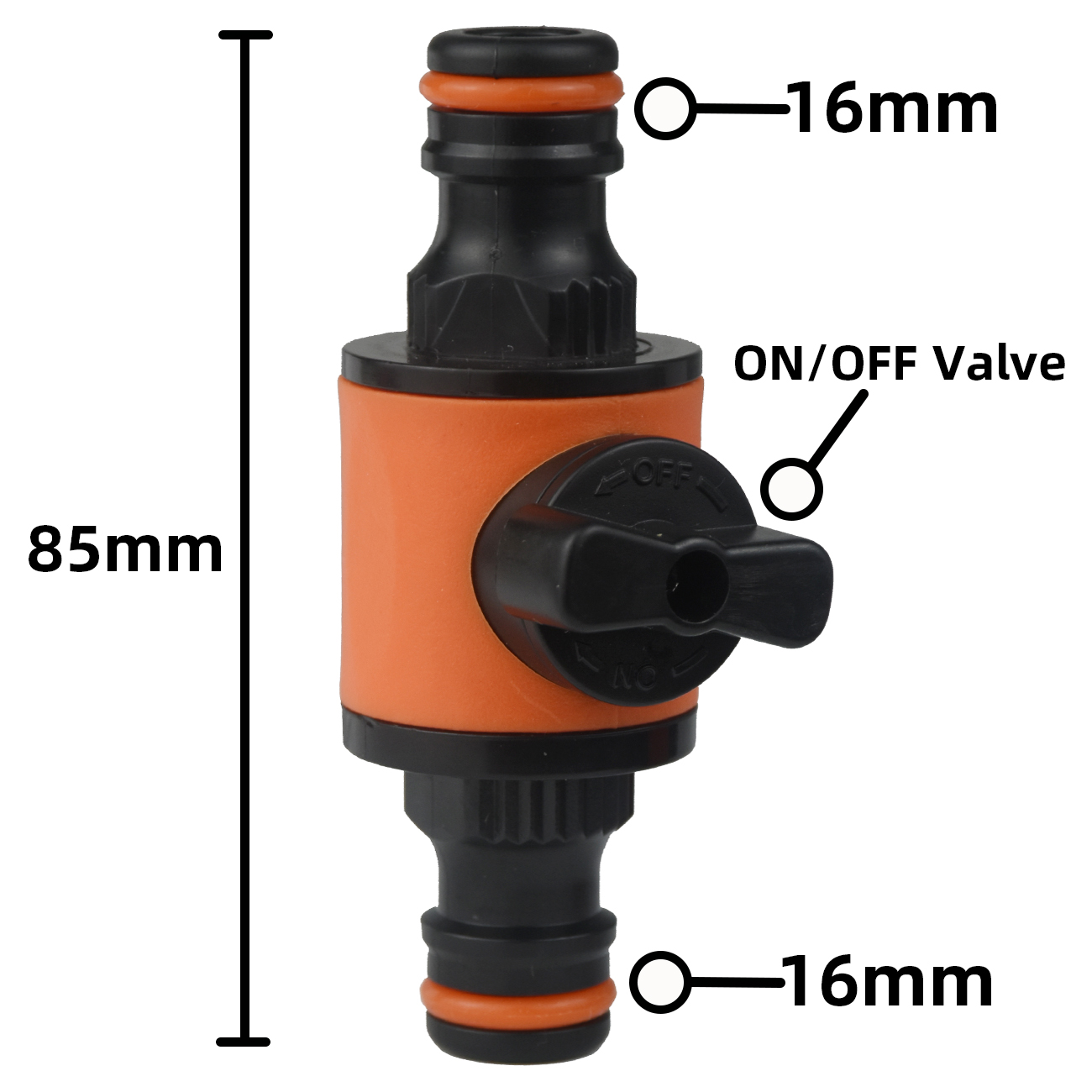 2pcs Garden Hose Tap Shut Off  - Smart Garden Hose reseña y precio