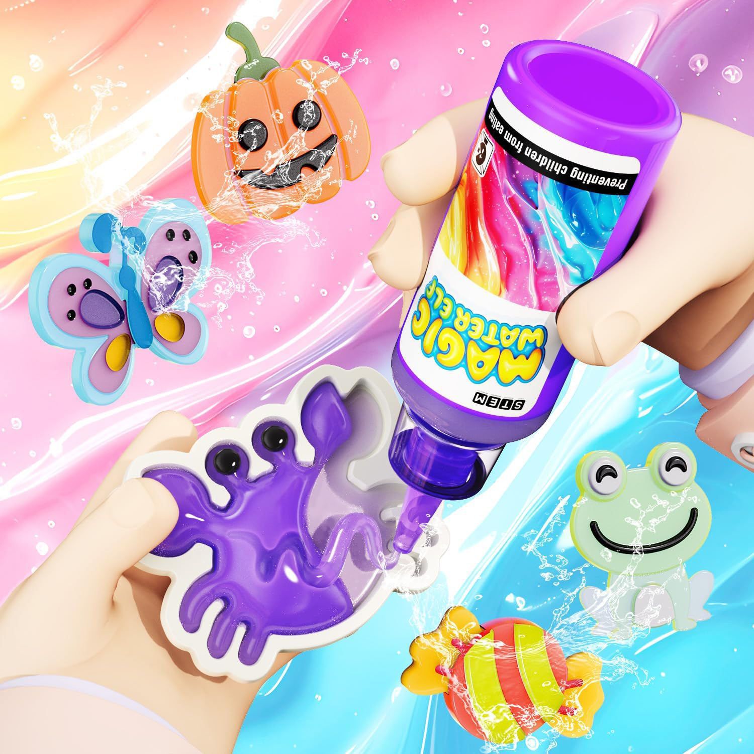 Magic Gel Water Beads Toy: 12- - Smart Garden Diy reseña y precio