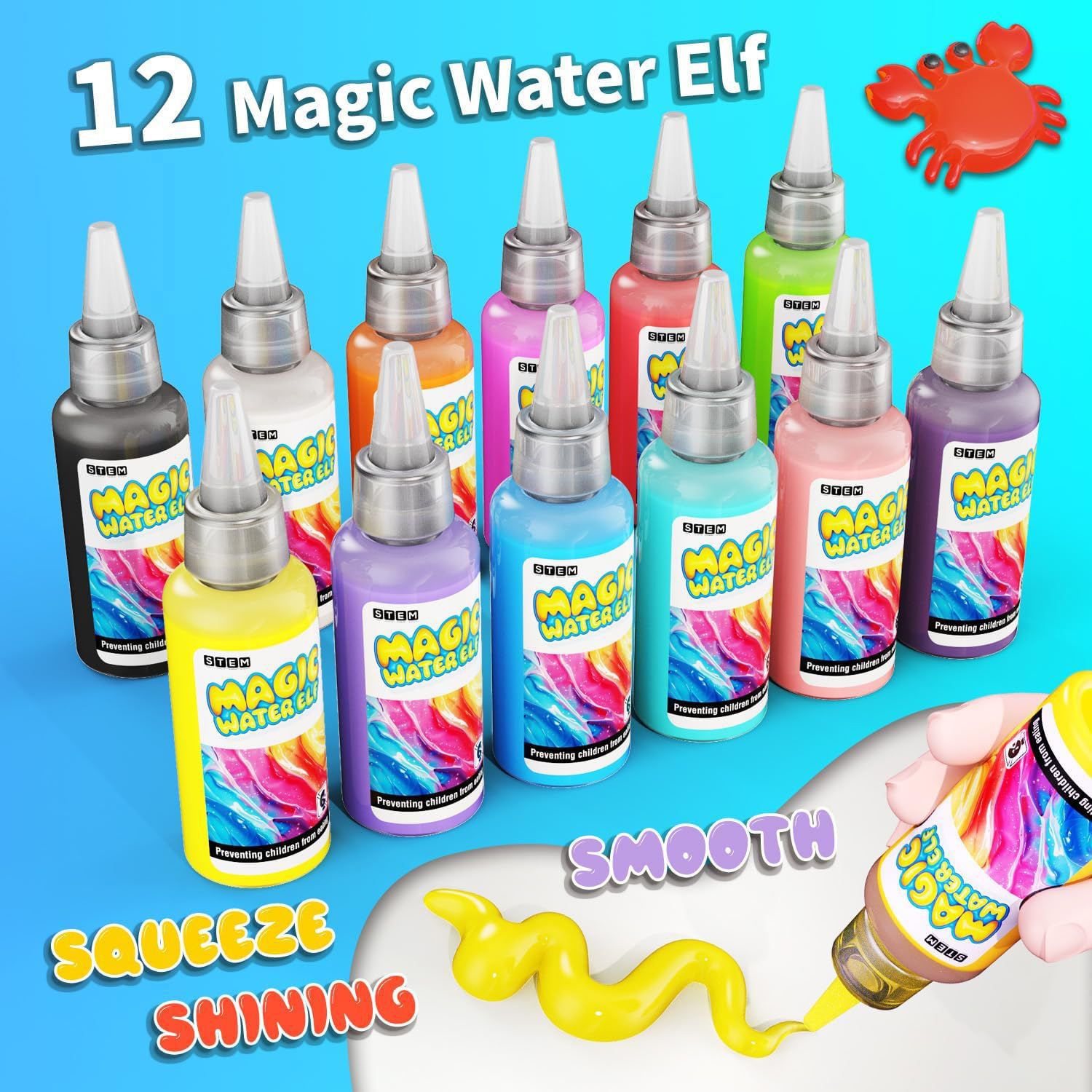 Magic Gel Water Beads Toy: 12- - Smart Garden Diy reseña y precio