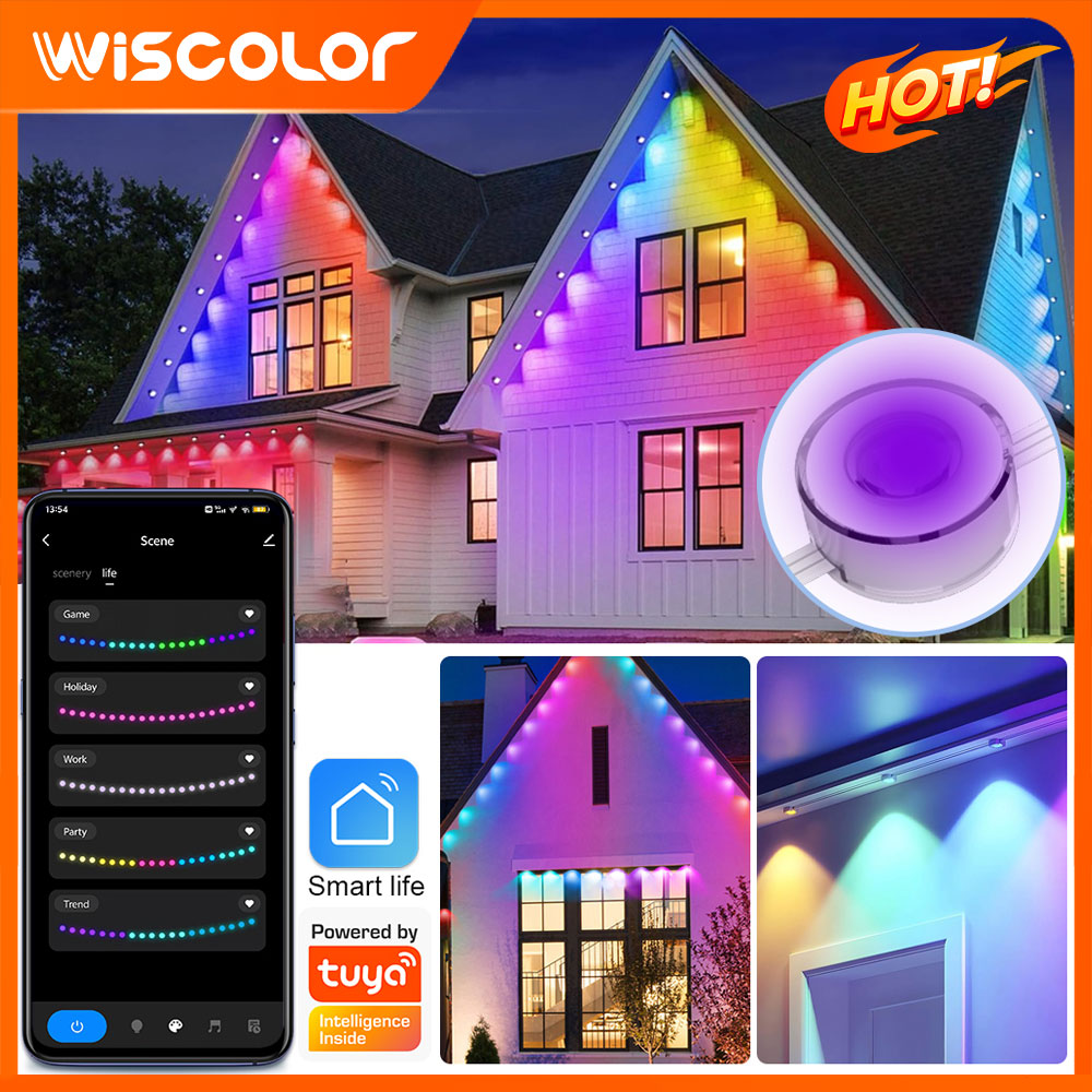 Smart WIFI RGB Eaves Lighting  - Smart Garden Diy reseña y precio