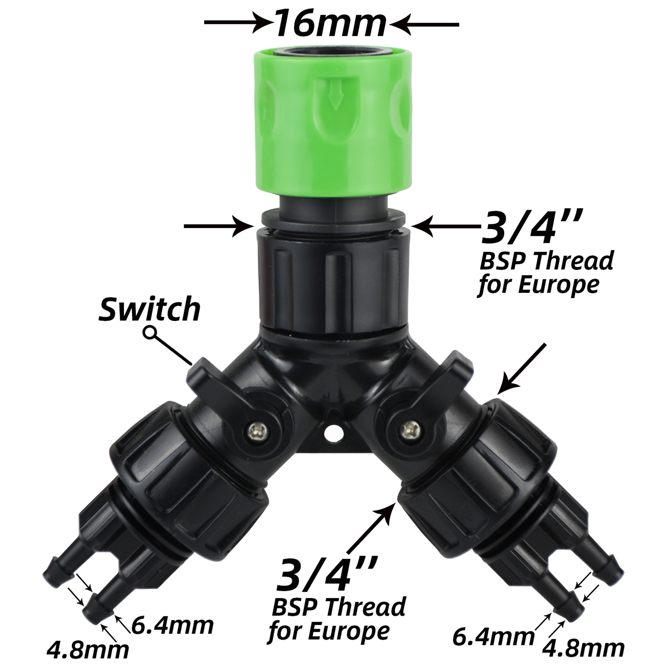 Tap Adapter Drip Irrigation 4- - Smart Urban Garden reseña y precio