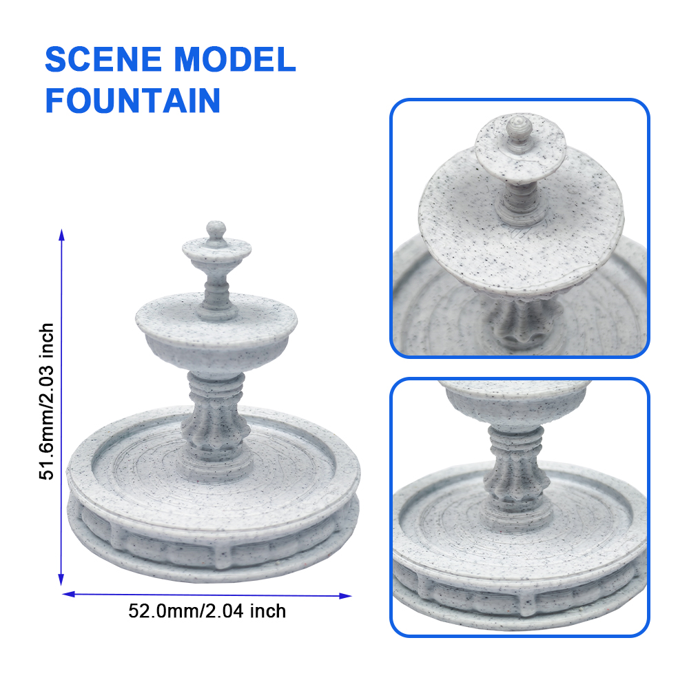 1pc/2pcs Miniature Fountain Mo - Smart Garden Diy reseña y precio