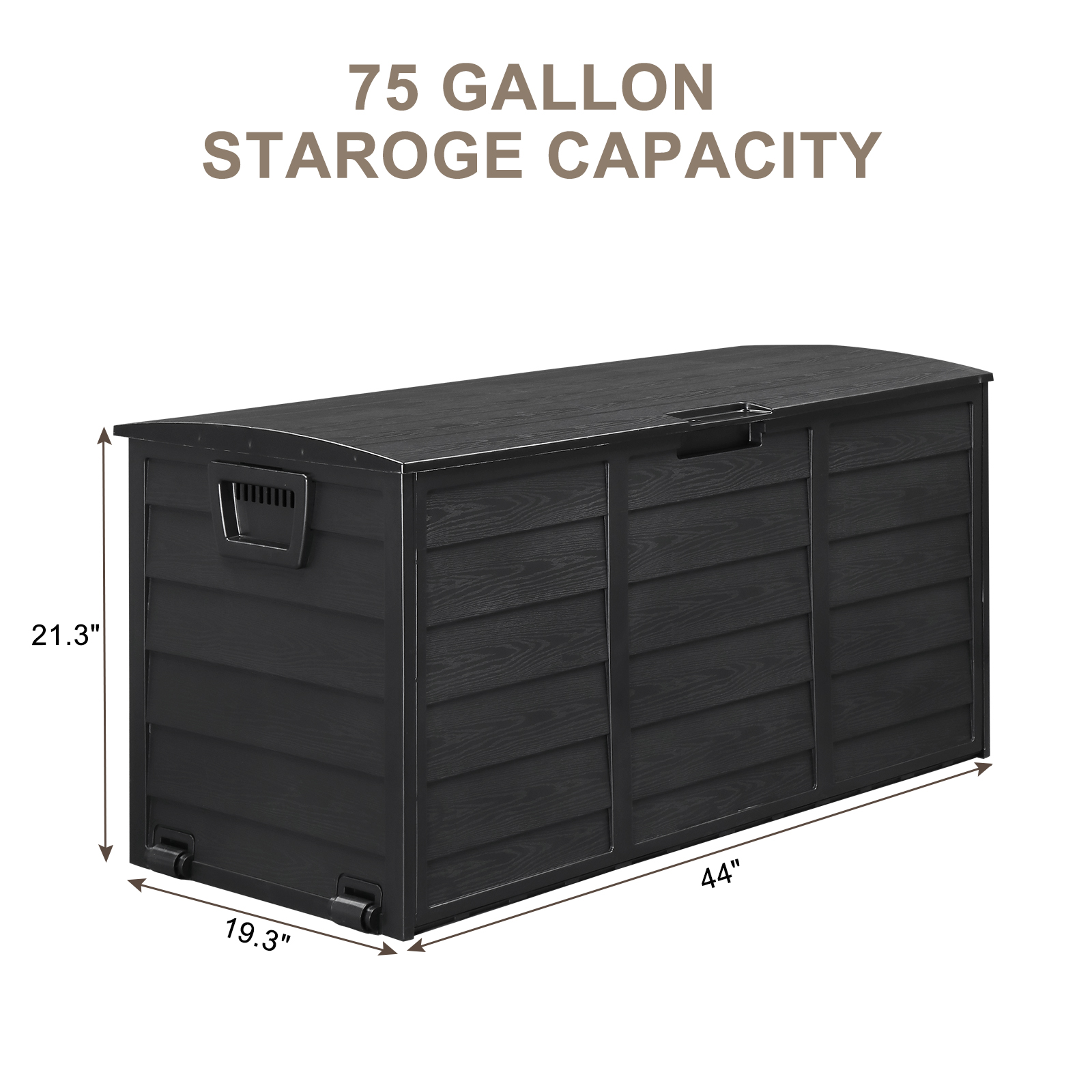 75gal 280L Outdoor Garden Plas - Smart Garden Storage reseña y precio