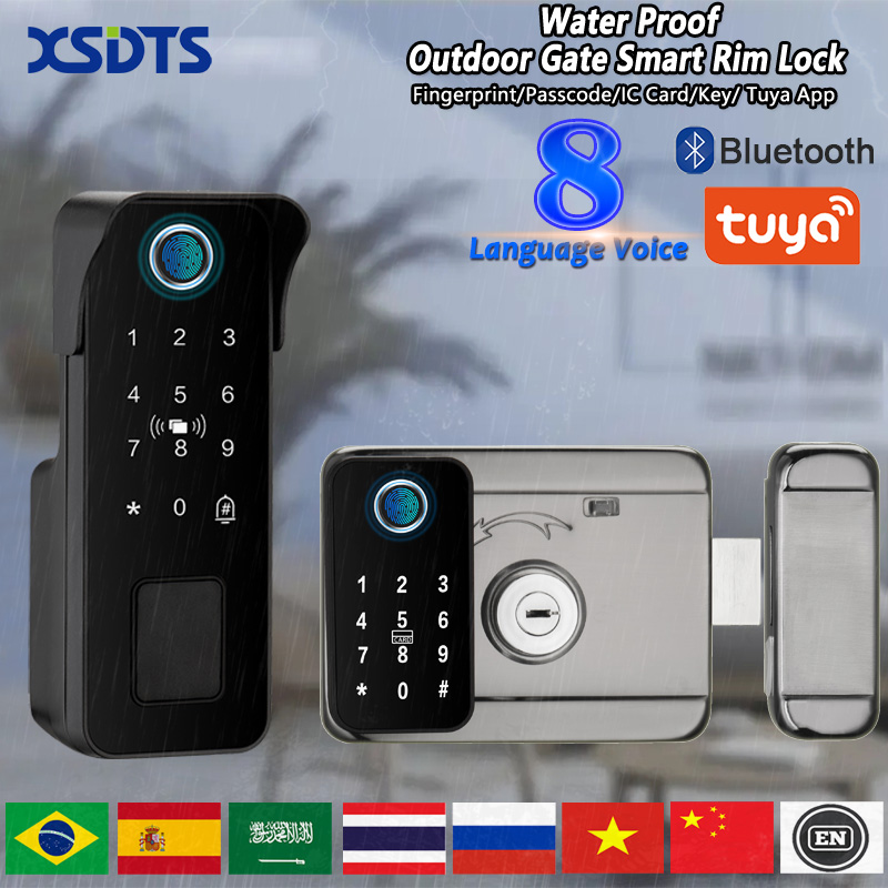 Waterproof Smart Door Lock Fin - Smart Garden Indoor reseña y precio