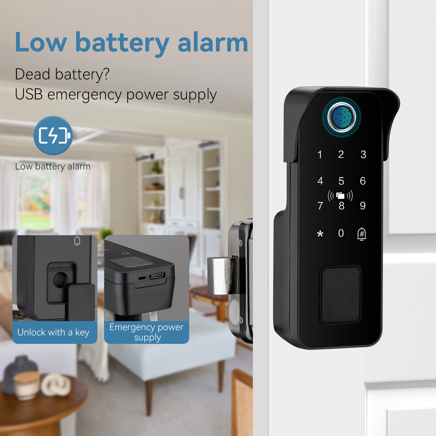 Waterproof Smart Door Lock Fin - Smart Garden Indoor reseña y precio