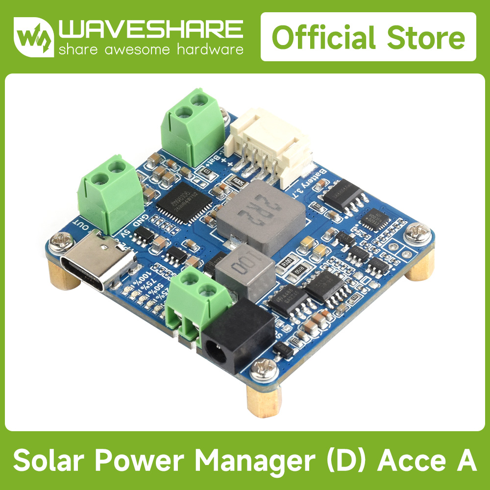 Waveshare Solar Power Manager  - Smart Garden Arduino reseña y precio