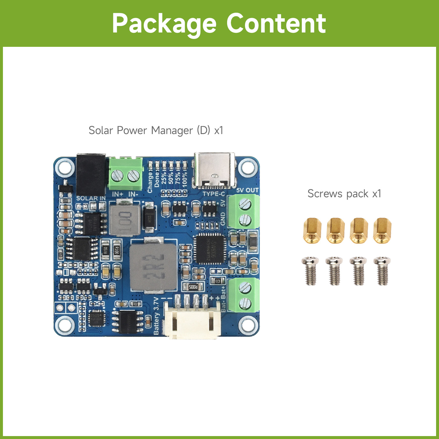 Waveshare Solar Power Manager  - Smart Garden Arduino reseña y precio