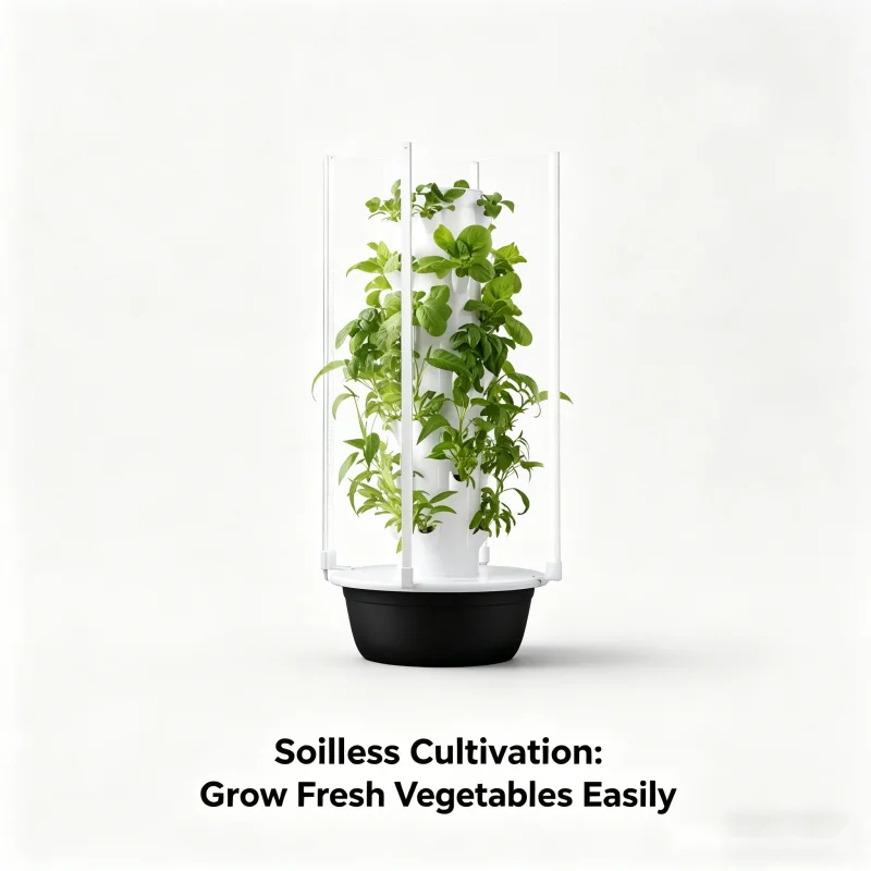 SpaceTree Vertical Hydroponic  - Smart Garden Indoor reseña y precio