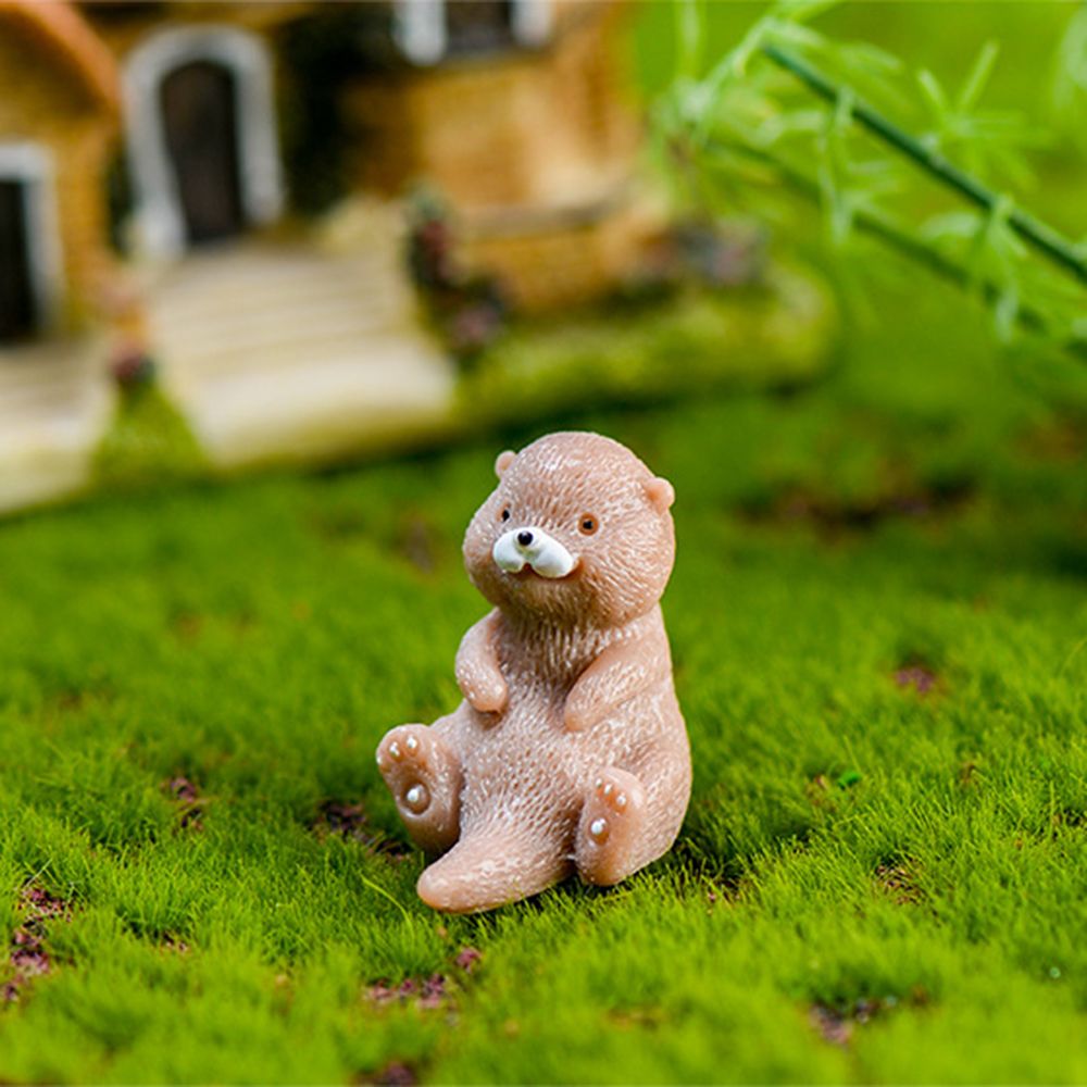 Otters Figurine Mini Home Deco - Smart Garden Diy reseña y precio